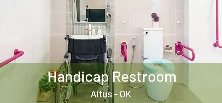 Handicap Restroom Altus - OK